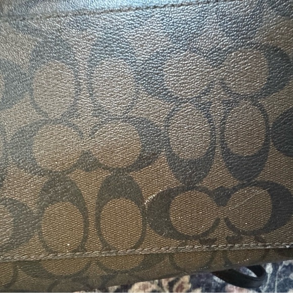 Coach Mollie Brown Signature Tote Bag - Picture 12 of 12